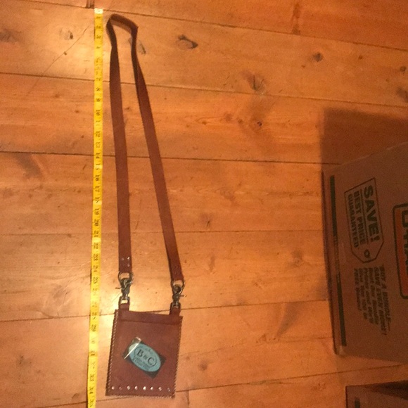 Purse leather brown new - Picture 6 of 6